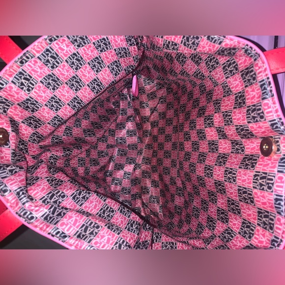 Juicy Couture Oui Pink and Red large tote.   Brand New never used! - Picture 2 of 5